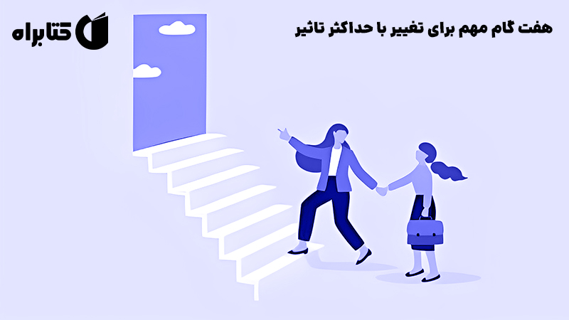 معرفی و دانلود خلاصه کتاب صوتی هفت گام مهم برای تغییر با حداکثر تاثیر