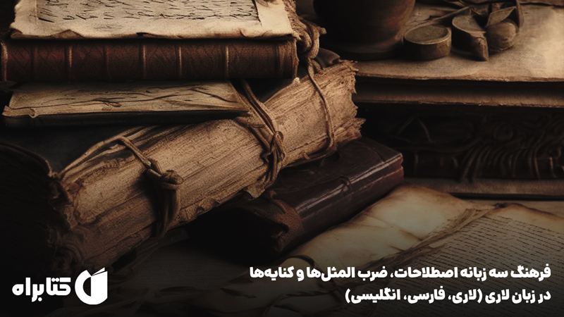 معرفی و دانلود کتاب فرهنگ سه زبانه اصطلاحات، ضرب المثل‌ها و کنایه‌ها در زبان لاری (لاری، فارسی، انگلیسی)