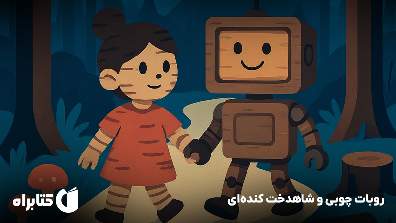 معرفی و دانلود کتاب روبات چوبی و شاهدخت کنده‌ای