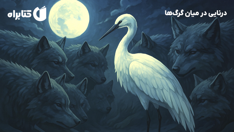 معرفی و دانلود کتاب درنایی در میان گرگها