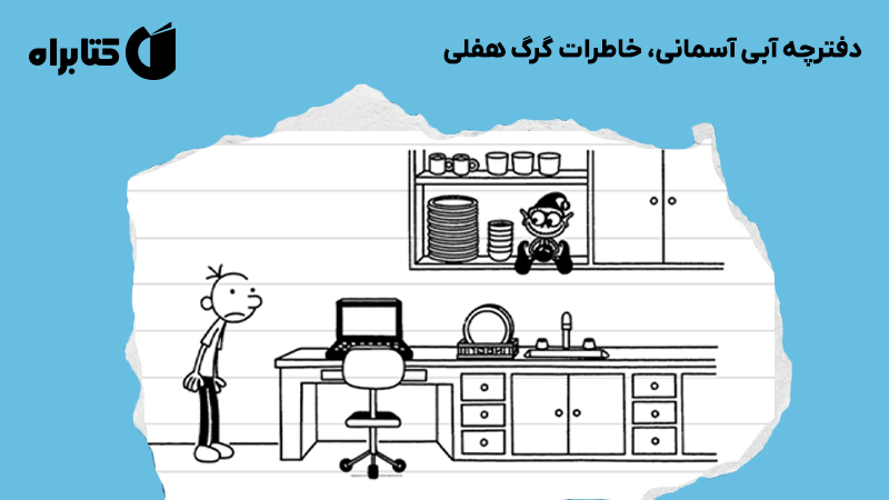 معرفی و دانلود کتاب دفترچه آبی آسمانی، خاطرات گرگ هفلی