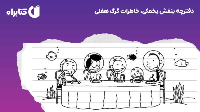 معرفی و دانلود کتاب دفترچه بنفش یخمکی، خاطرات گرگ هفلی