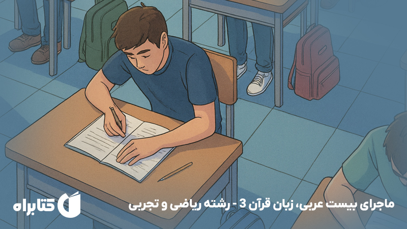 معرفی و دانلود کتاب ماجرای بیست عربی، زبان قرآن 3 - رشته ریاضی و تجربی