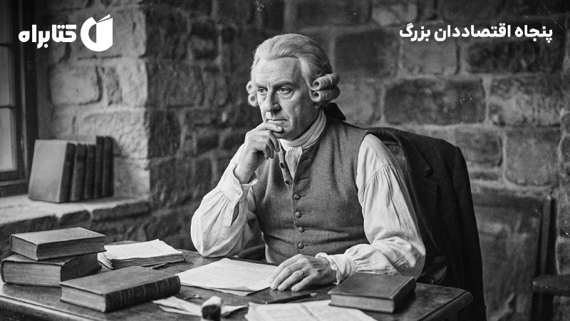 معرفی و دانلود کتاب پنجاه اقتصاددان بزرگ