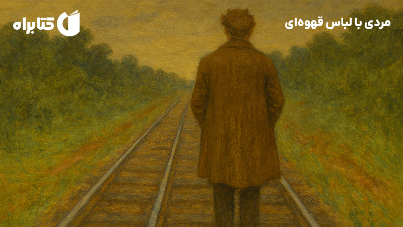 معرفی و دانلود کتاب مردی با لباس قهوه‌ای