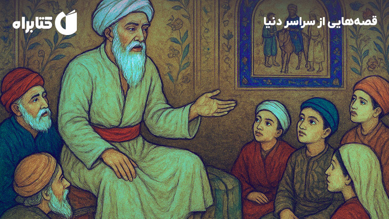 معرفی و دانلود کتاب صوتی قصههایی از سراسر دنیا