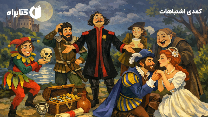 معرفی و دانلود کتاب کمدی اشتباهات