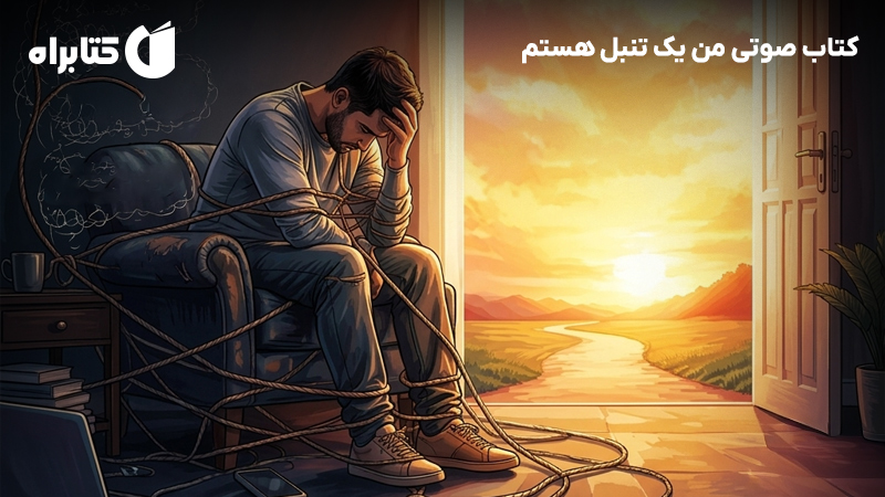 معرفی و دانلود کتاب صوتی من یک تنبل هستم
