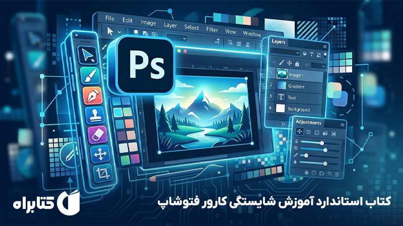 معرفی و دانلود کتاب استاندارد آموزش شایستگی کارور فتوشاپ