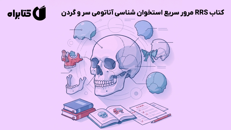 معرفی و دانلود کتاب RRS مرور سریع استخوان شناسی آناتومی سر و گردن