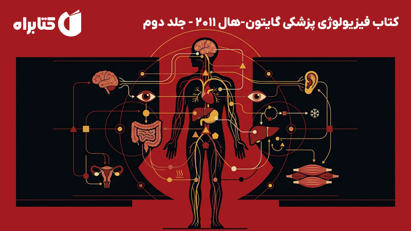 معرفی و دانلود کتاب فیزیولوژی پزشکی گایتون-هال 2011 - جلد دوم