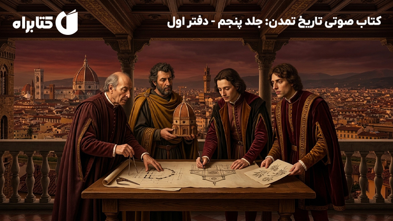 معرفی و دانلود کتاب صوتی تاریخ تمدن: جلد پنجم - دفتر اول