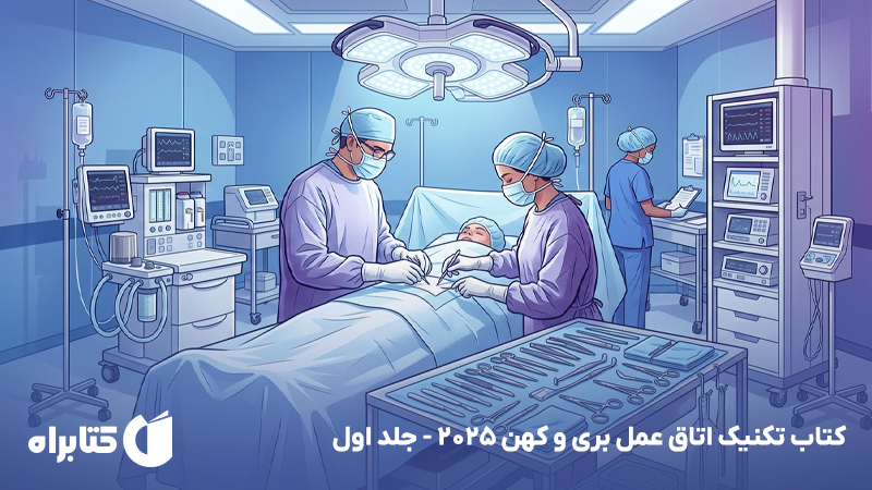 معرفی و دانلود کتاب تکنیک اتاق عمل بری و کهن 2025 - جلد اول