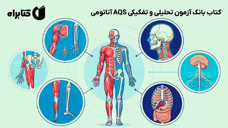 معرفی و دانلود کتاب بانک آزمون تحلیلی و تفکیکی AQS آناتومی