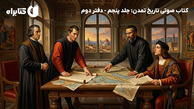 معرفی و دانلود کتاب صوتی تاریخ تمدن: جلد پنجم - دفتر دوم