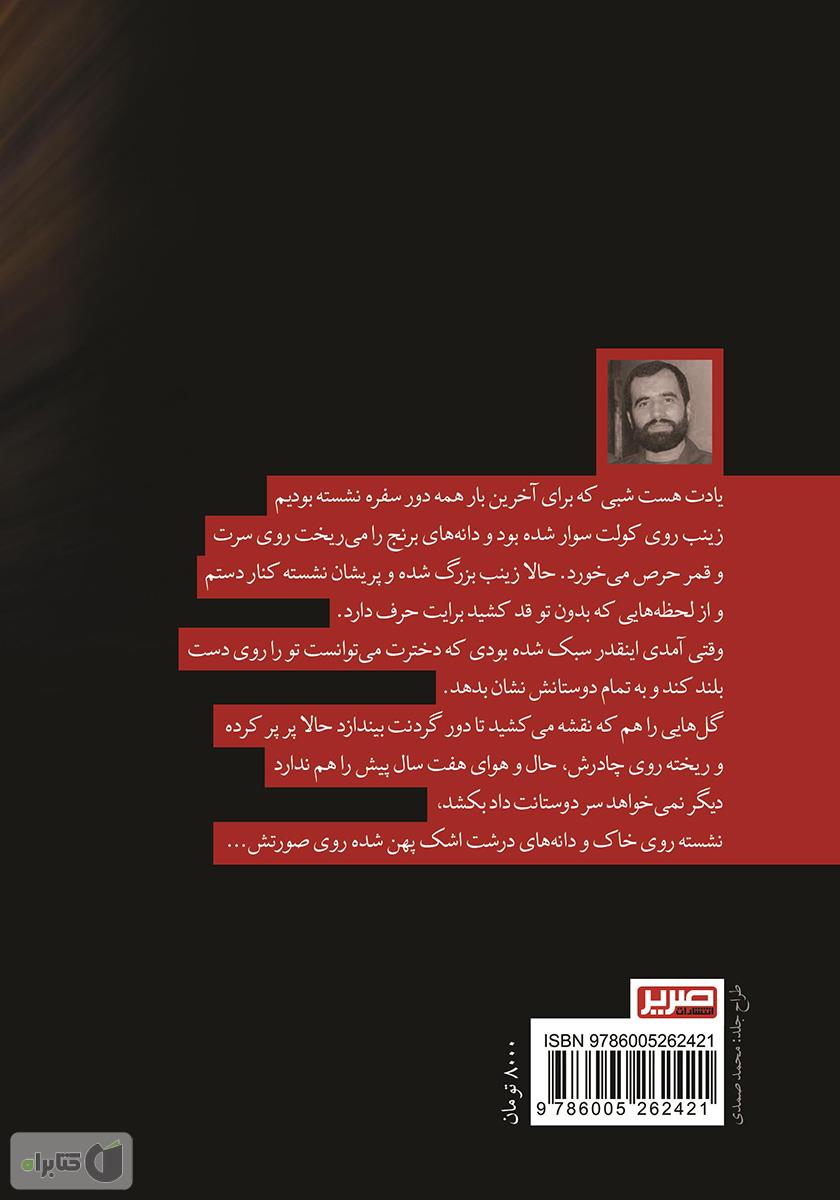 پشت جلد کتاب راز گمشده مجنون