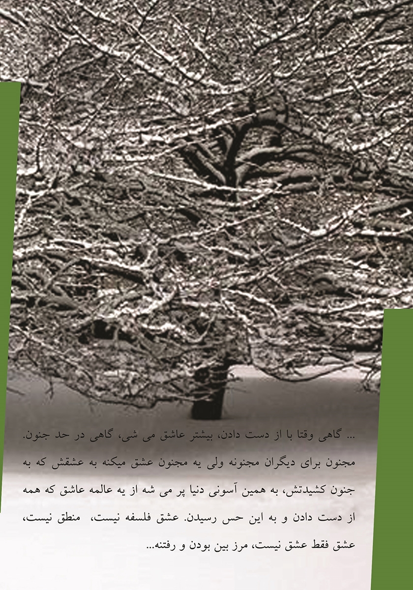 پشت جلد کتاب کتاب یک پله بالاتر از عشق