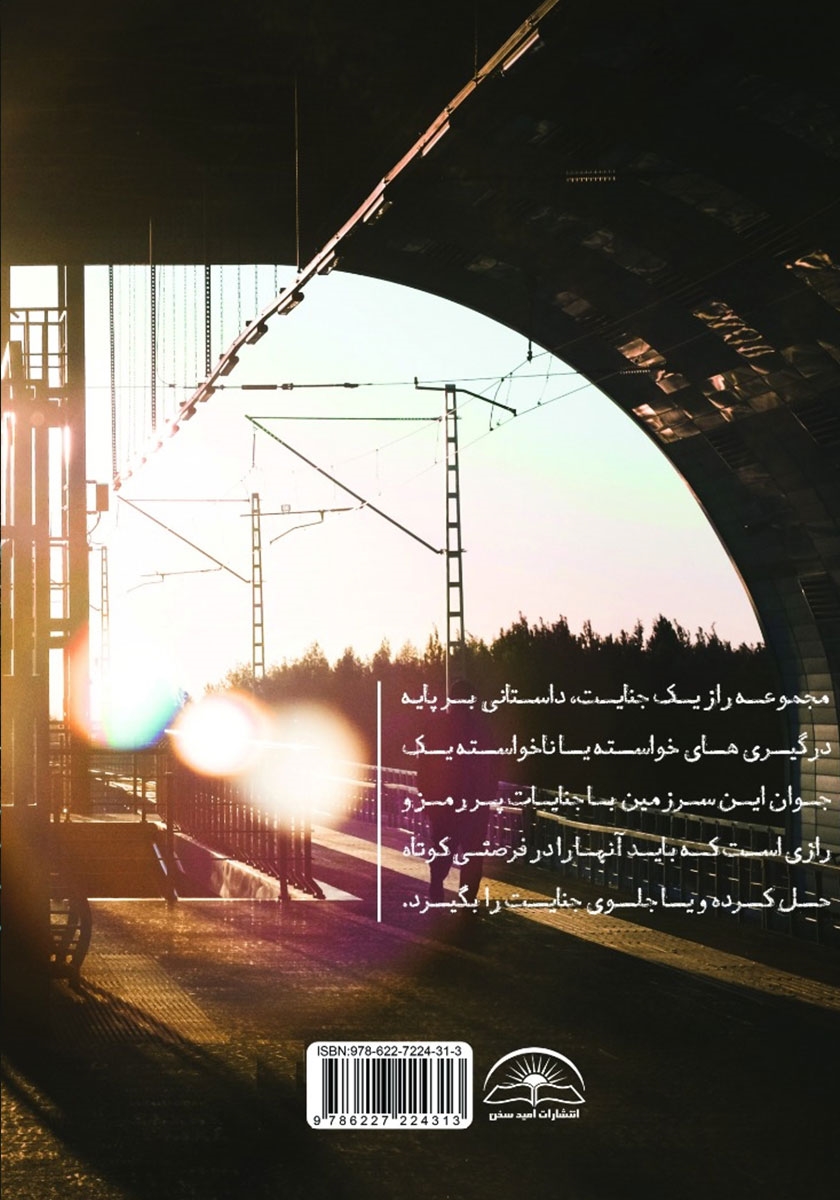 پشت جلد کتاب راز یک جنایت: آخرین بار
