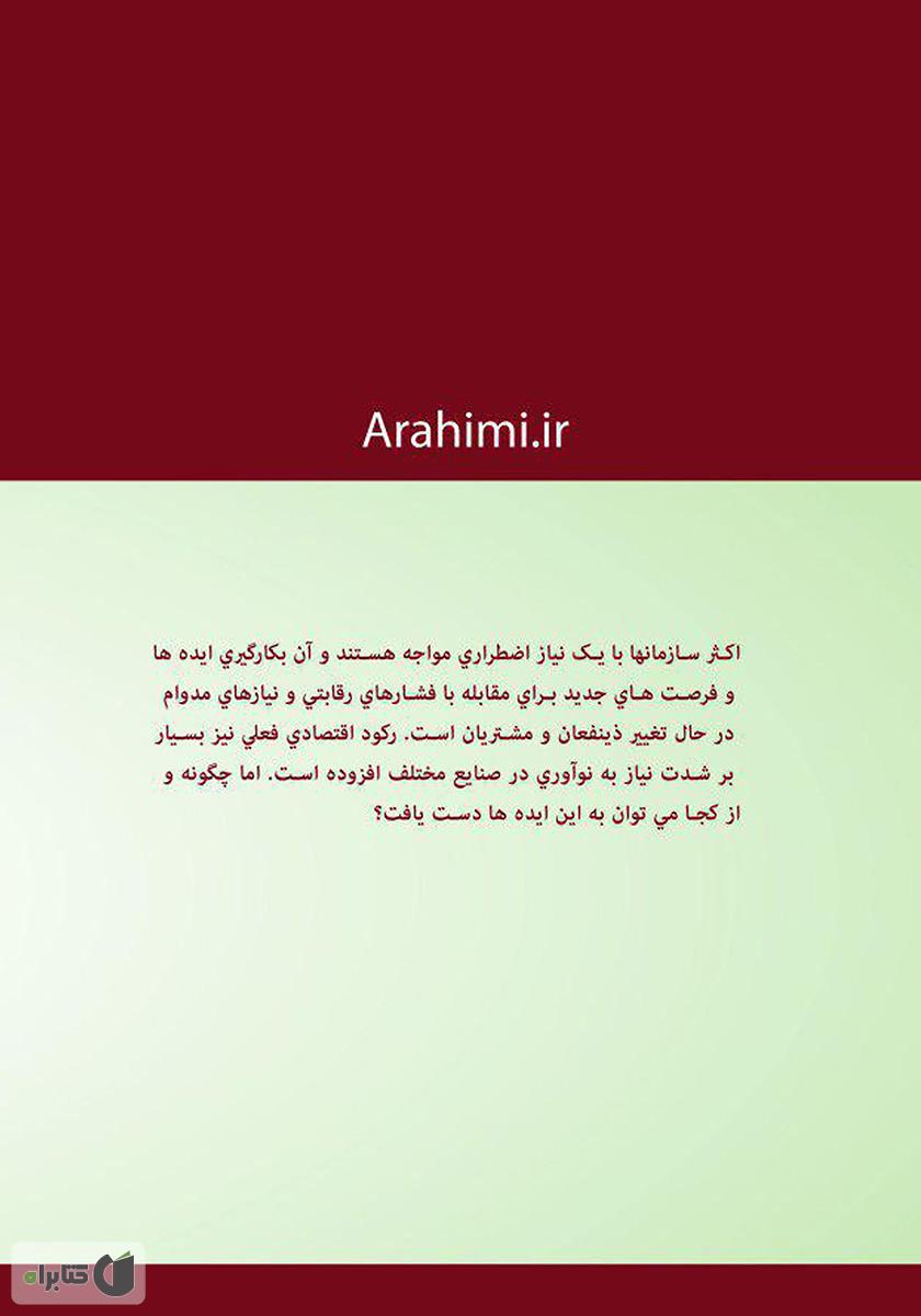 پشت جلد کتاب کتاب ثروت پنهان (مدل اجرائی مدیریت ایدهها)