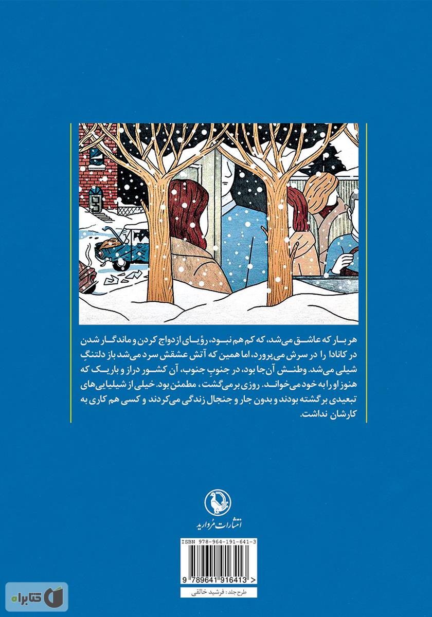 پشت جلد کتاب کتاب در دل زمستان