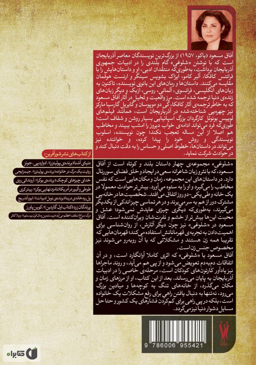 پشت جلد کتاب شلوغی و چند داستان دیگر