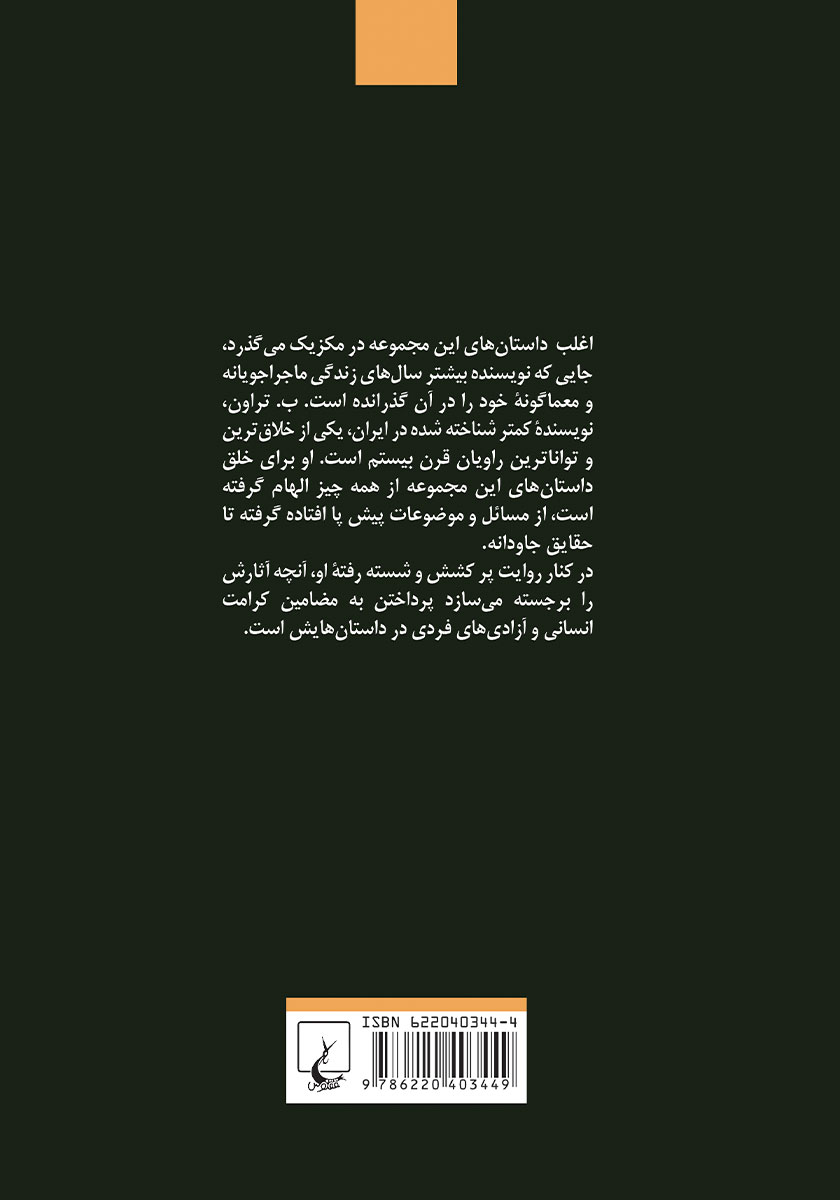پشت جلد کتاب میهمان شب و حکایت‌های دیگر