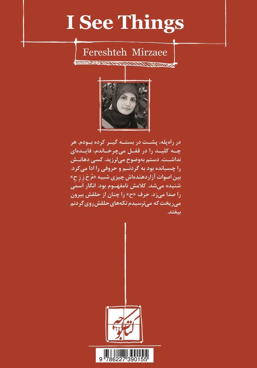 پشت جلد کتاب من چیزهایی میبینم که دیگران نمیبینند