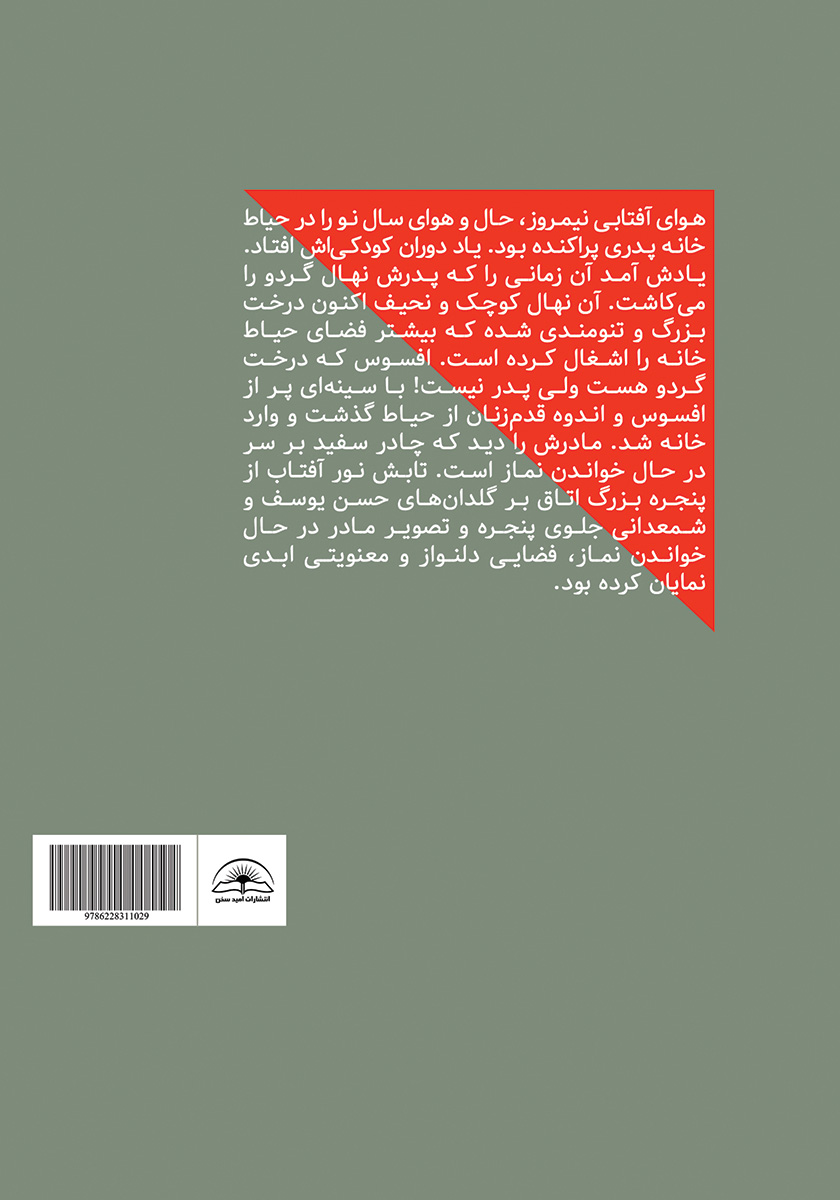 پشت جلد کتاب وقتی سپهری خندید