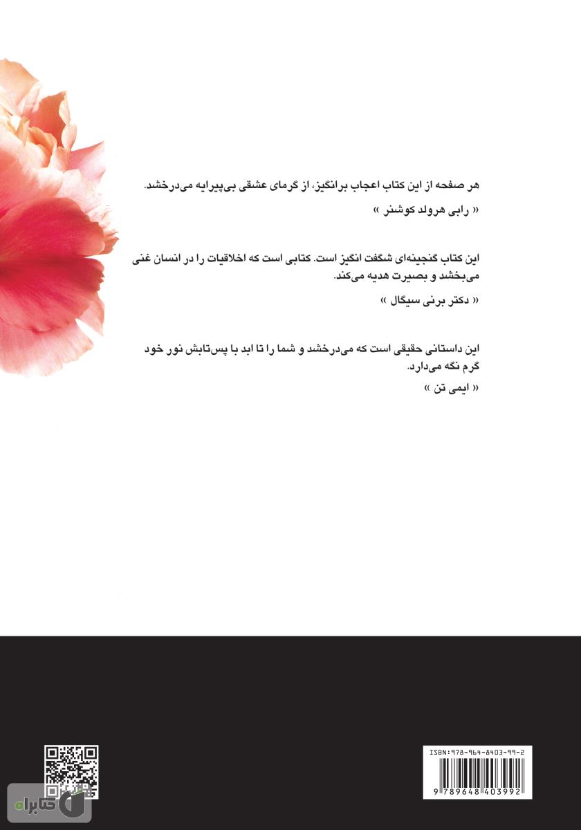 پشت جلد کتاب سه‌شنبه‌ها با موری