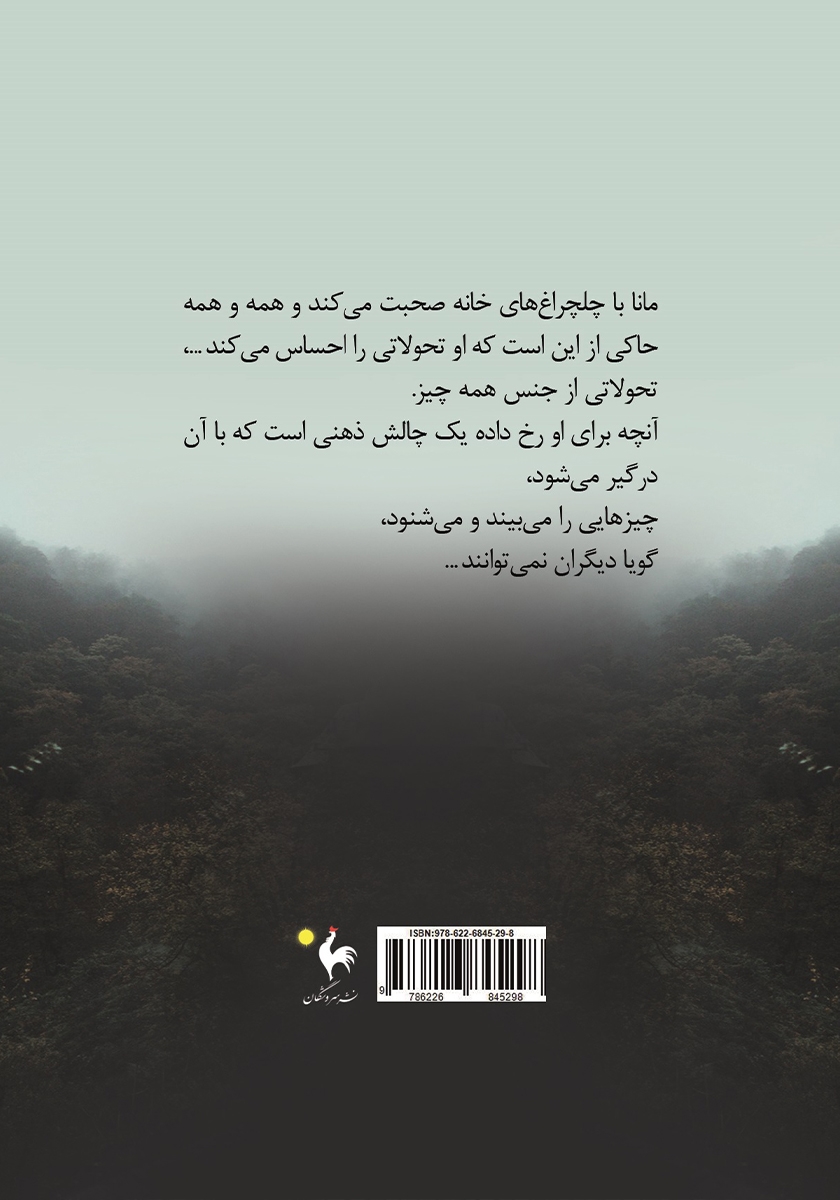 پشت جلد کتاب مانا