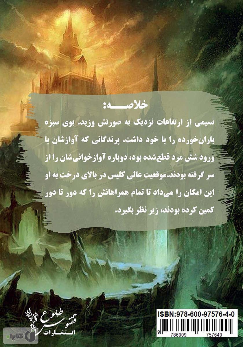 پشت جلد کتاب کتاب گرگهای سیاه - جلد دوم