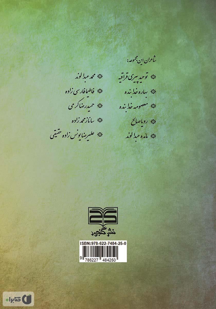 پشت جلد کتاب تکرار پاییز: مجموعه اشعار شاعران