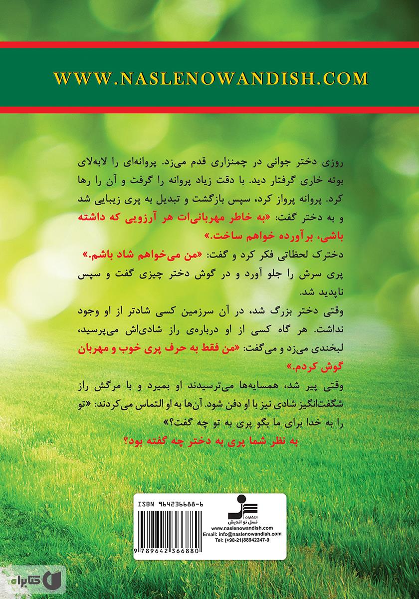 پشت جلد کتاب بزرگترین کشف قرن: اسرار شادی و آرامش پایدار