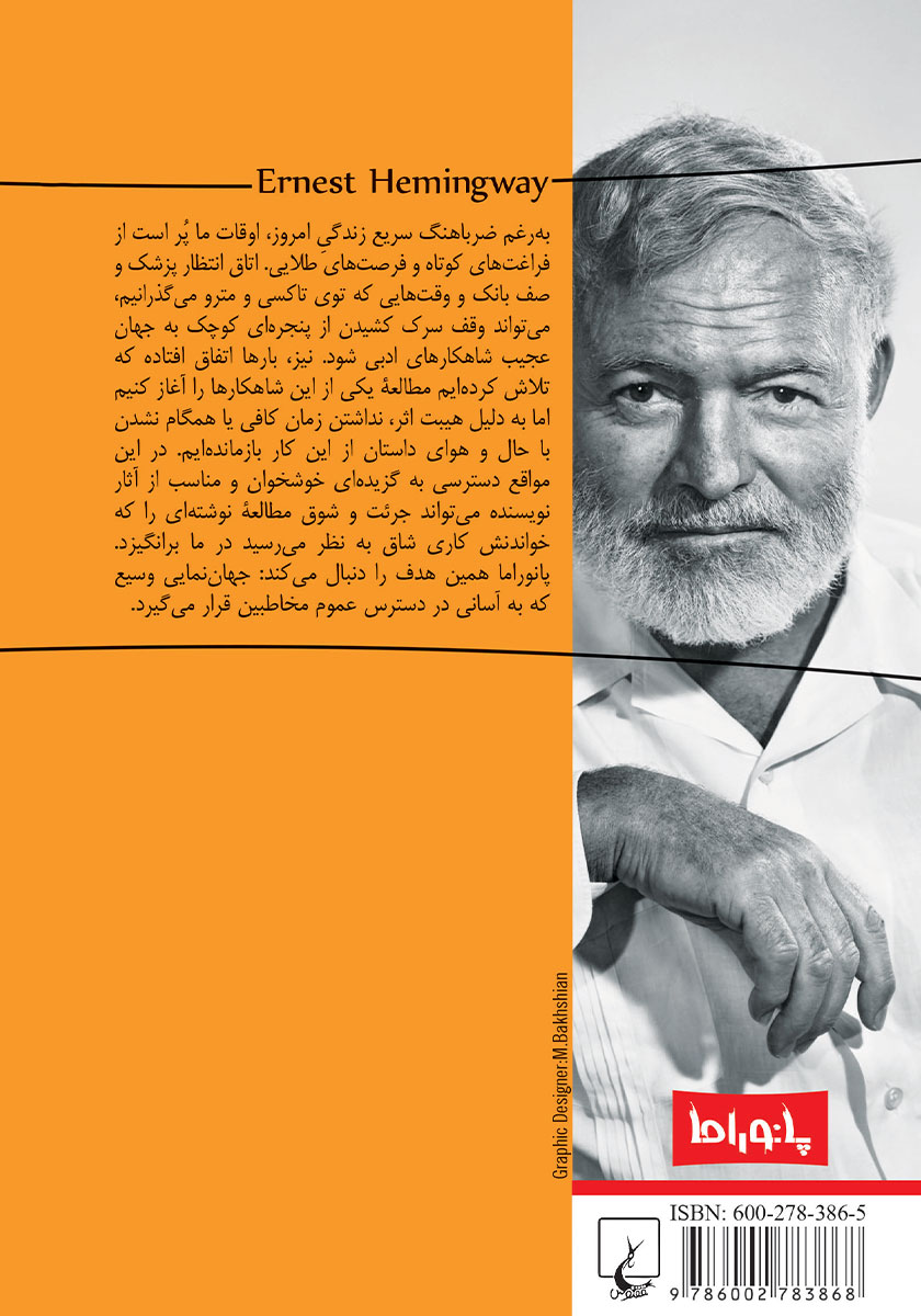 پشت جلد کتاب سرزمین غریب
