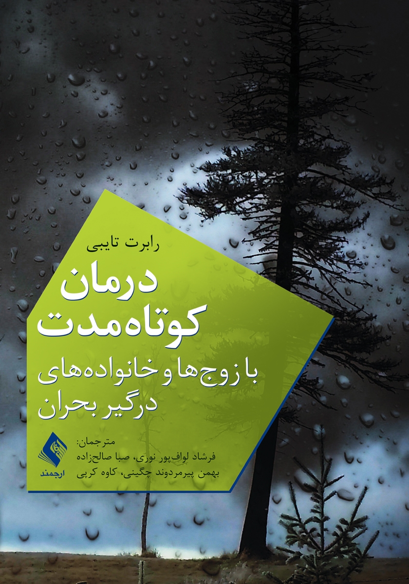 جلد کتاب کتاب درمان کوتاه مدت با زوج‌ها و خانواده‌های درگیر بحران