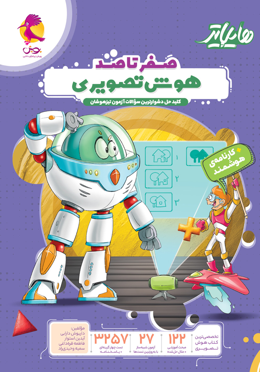 جلد کتاب کتاب هایلایتر صفر تا صد هوش تصویری