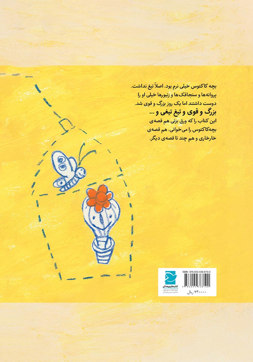 پشت جلد کتاب حوض فرشته
