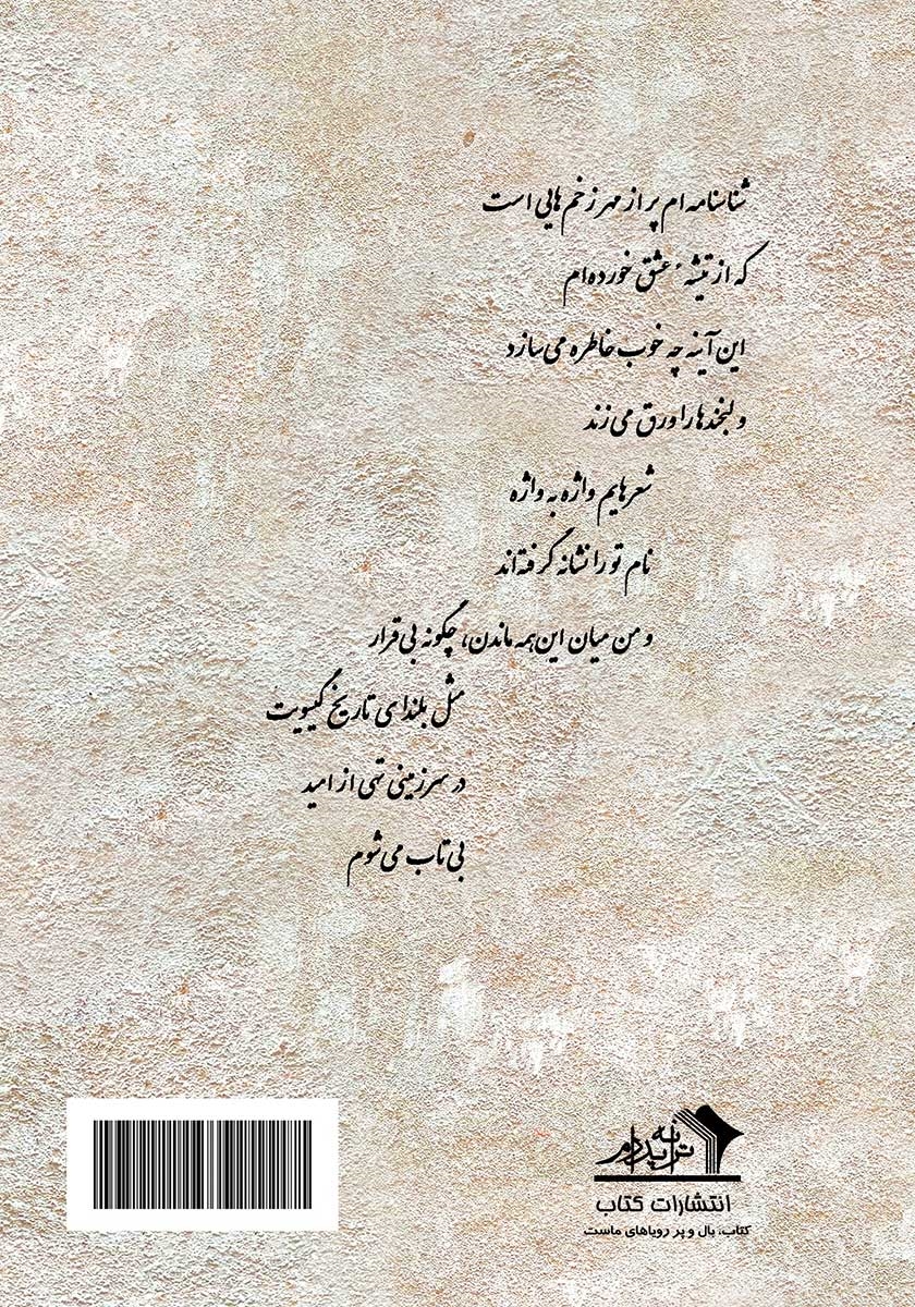پشت جلد کتاب دوستت دارمها را برایم پست کن