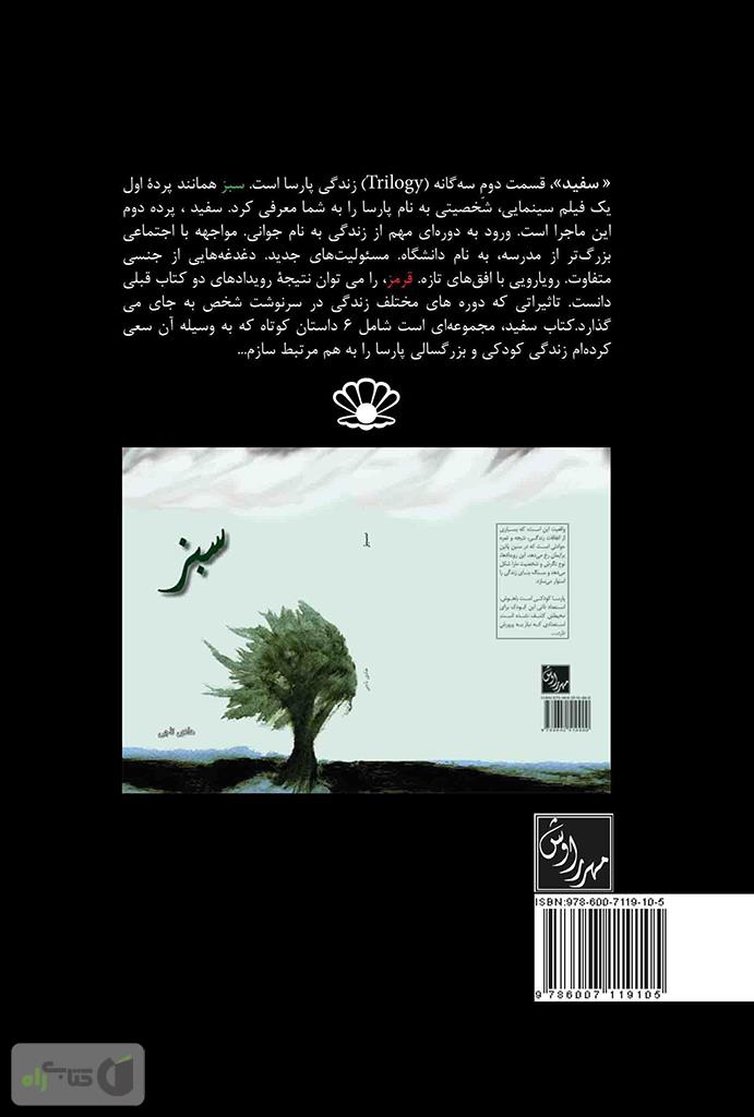 پشت جلد کتاب کتاب سفید (مجموعه داستان های کوتاه 2)