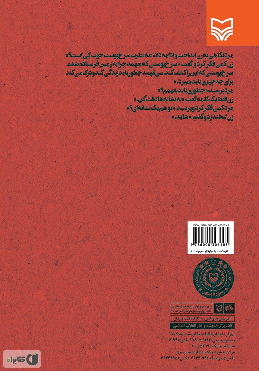 پشت جلد کتاب کتاب وینسنس و گرگ خندان