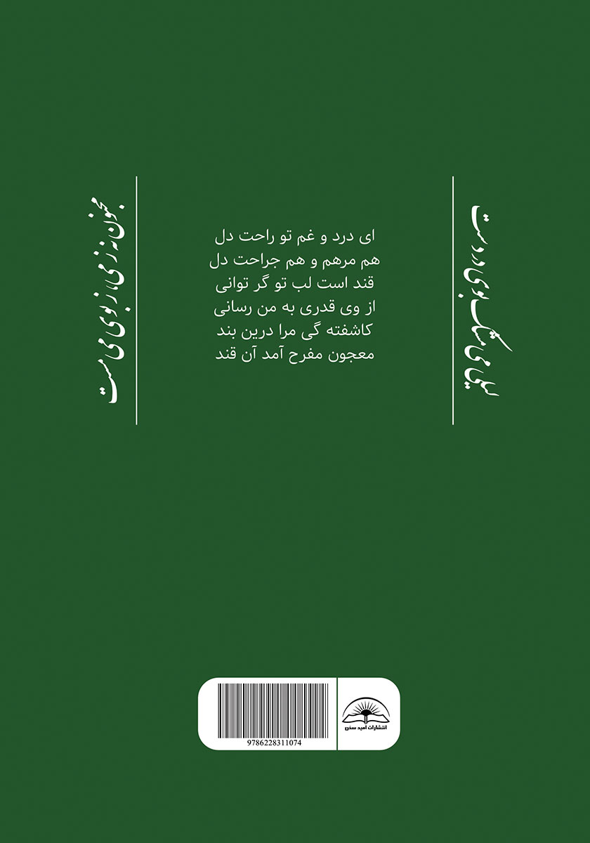 پشت جلد کتاب کتاب لیلی و مجنون به نثر روان