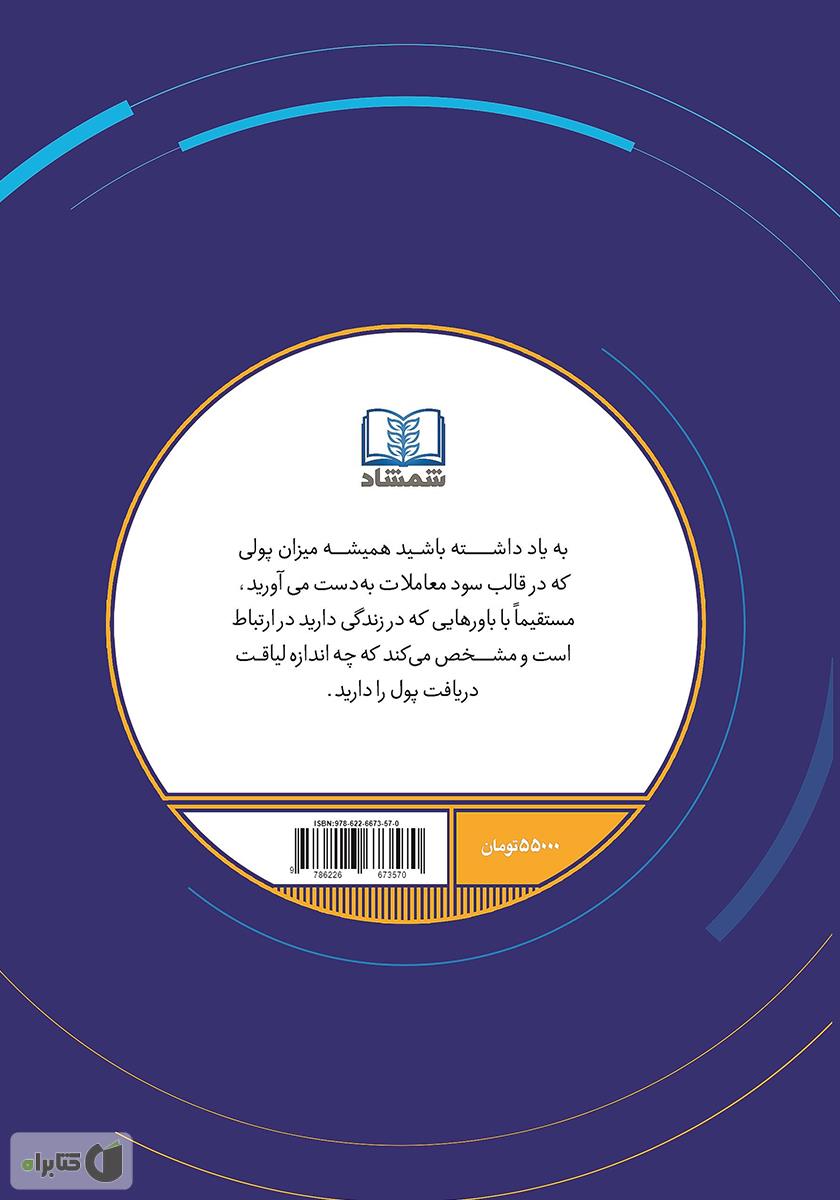 پشت جلد کتاب معاملهگر با انضباط