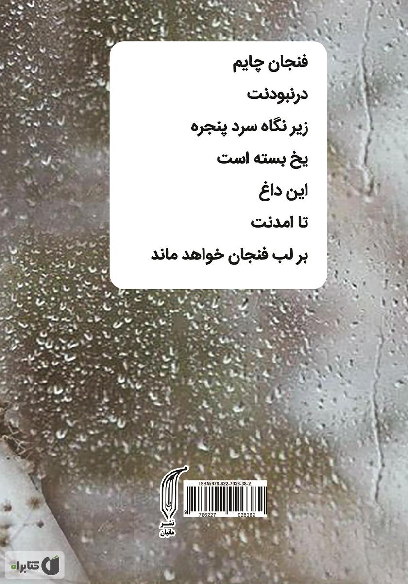 پشت جلد کتاب یک دم در دلم بمان
