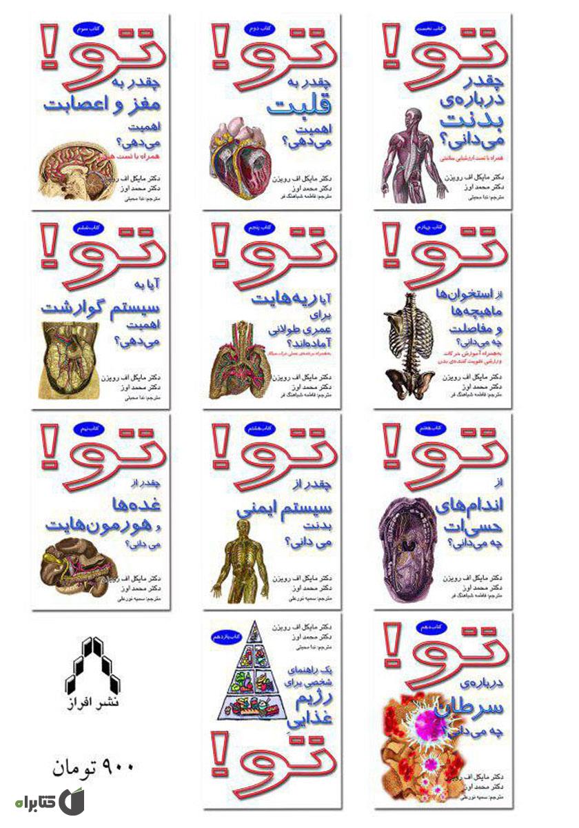 پشت جلد کتاب تو! از استخوانها ماهیچهها و مفاصلت چه میدانی؟