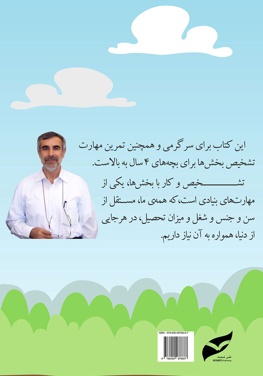 پشت جلد کتاب دنیای بخش بخش: مهارت تشخیص بخشها