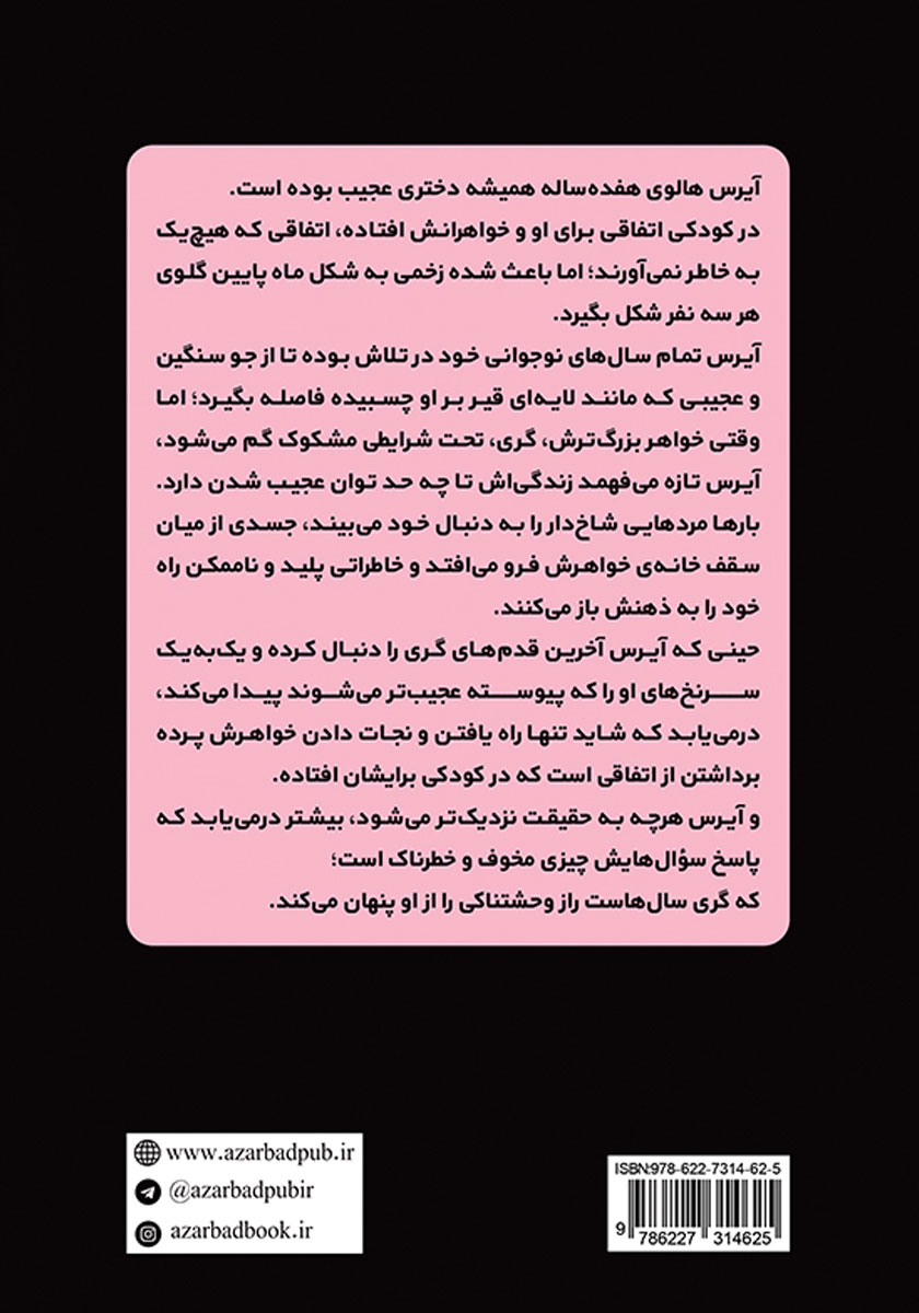 پشت جلد کتاب خانه پوچی