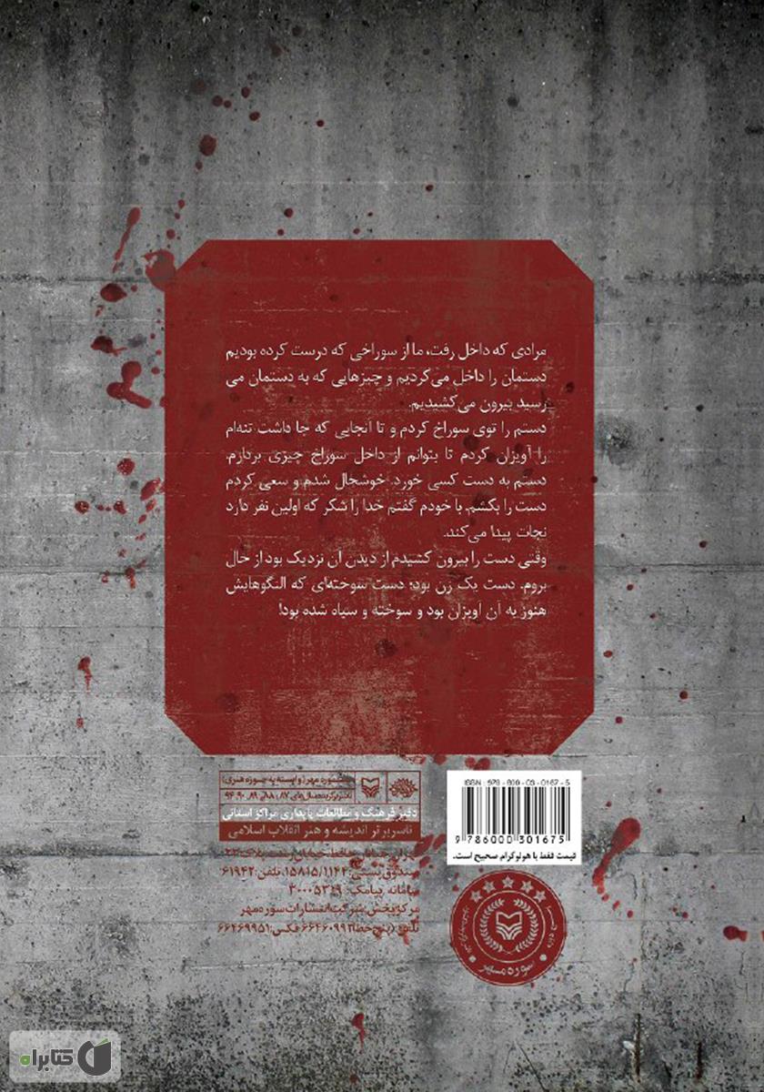 پشت جلد کتاب پناهگاه بی‌پناه
