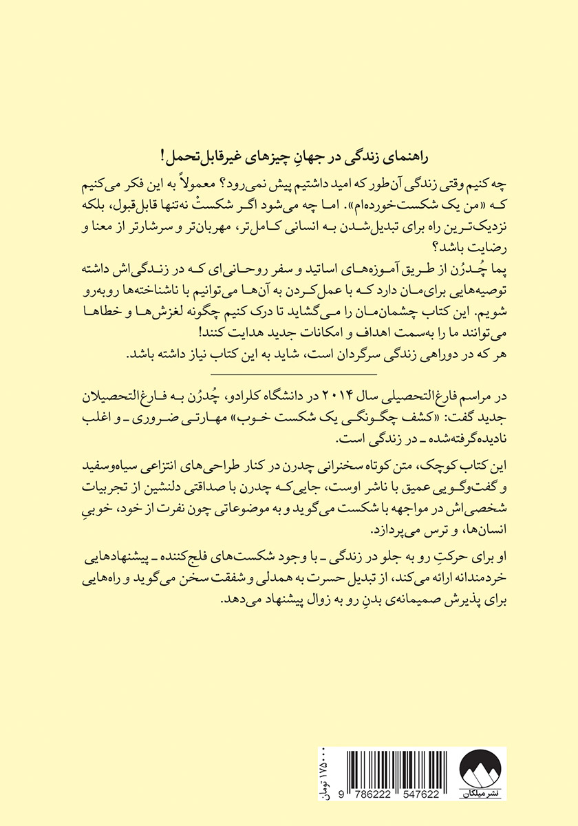 پشت جلد کتاب شکست بخور، باز هم شکست بخور، این‌ بار بهتر شکست بخور