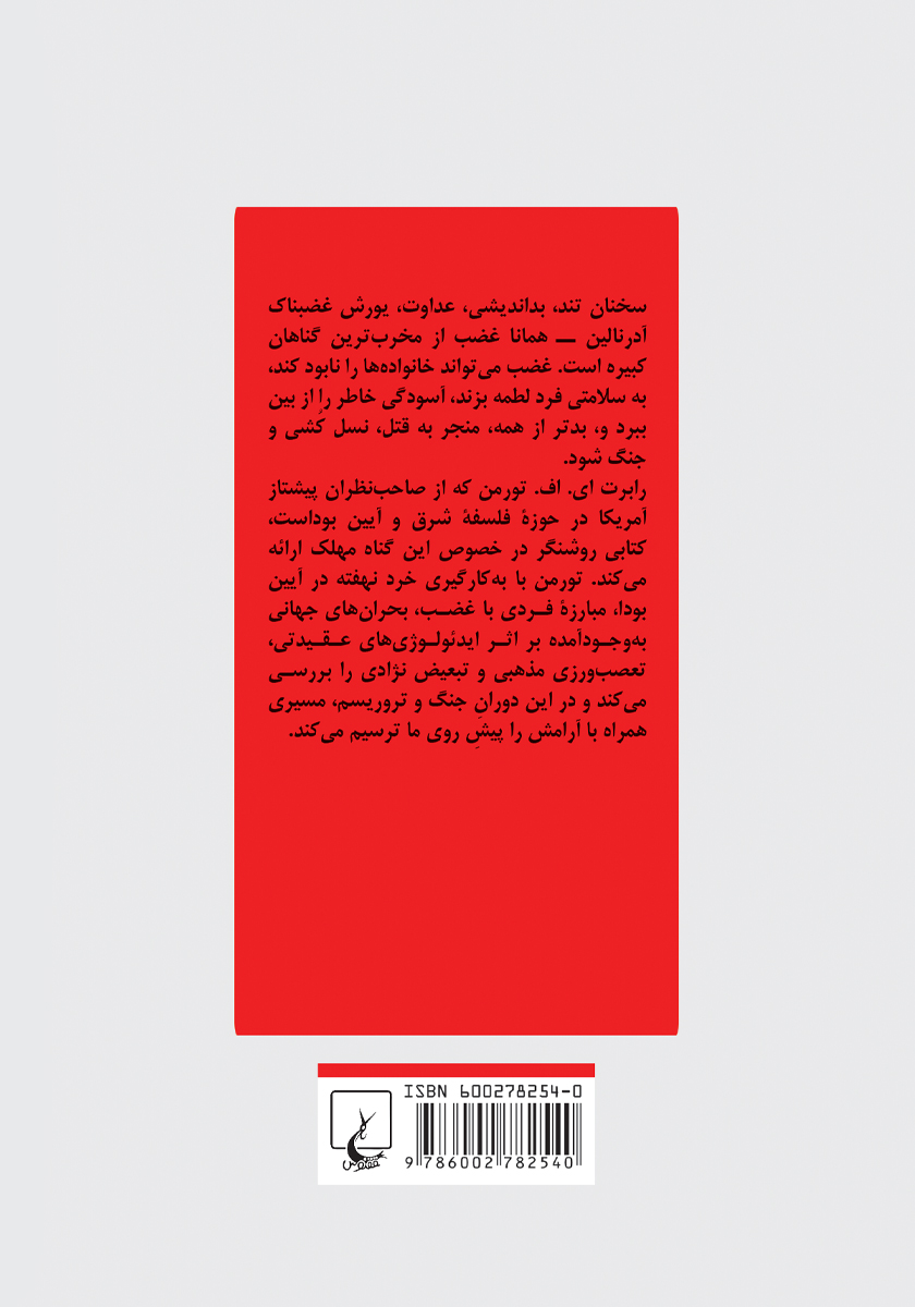پشت جلد کتاب غضب: هفت گناه کبیره