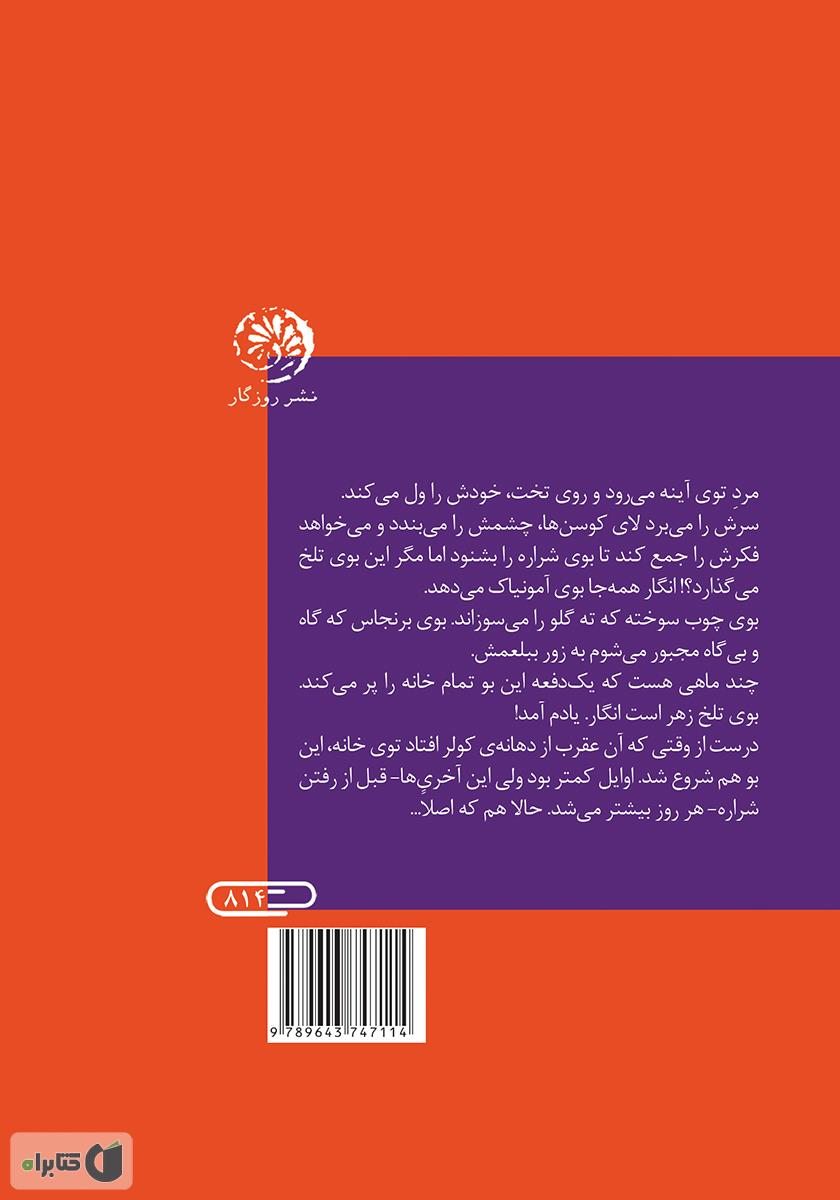 پشت جلد کتاب یکی در آینه